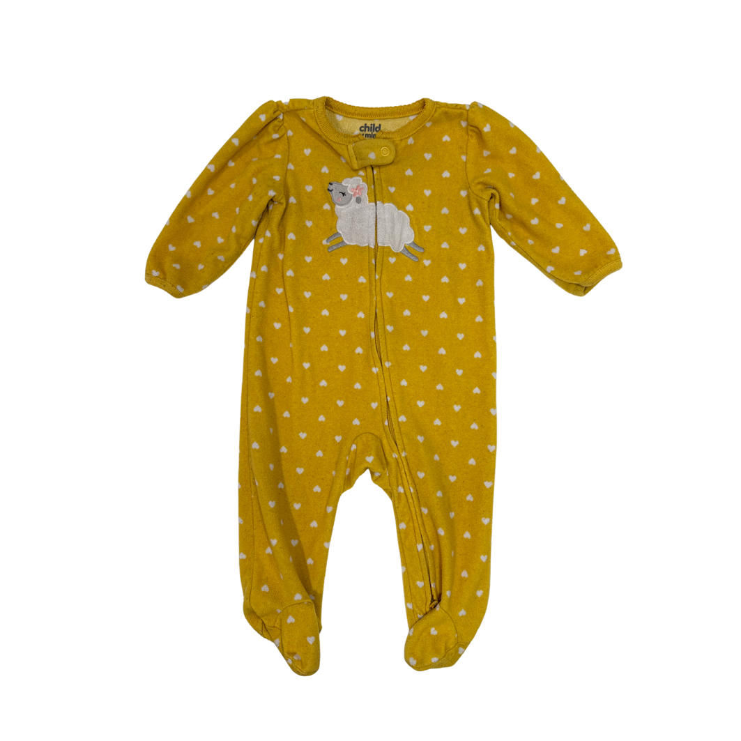 Carter'S | Set Of 2 Sleepers | Yellow And Pink | 3M