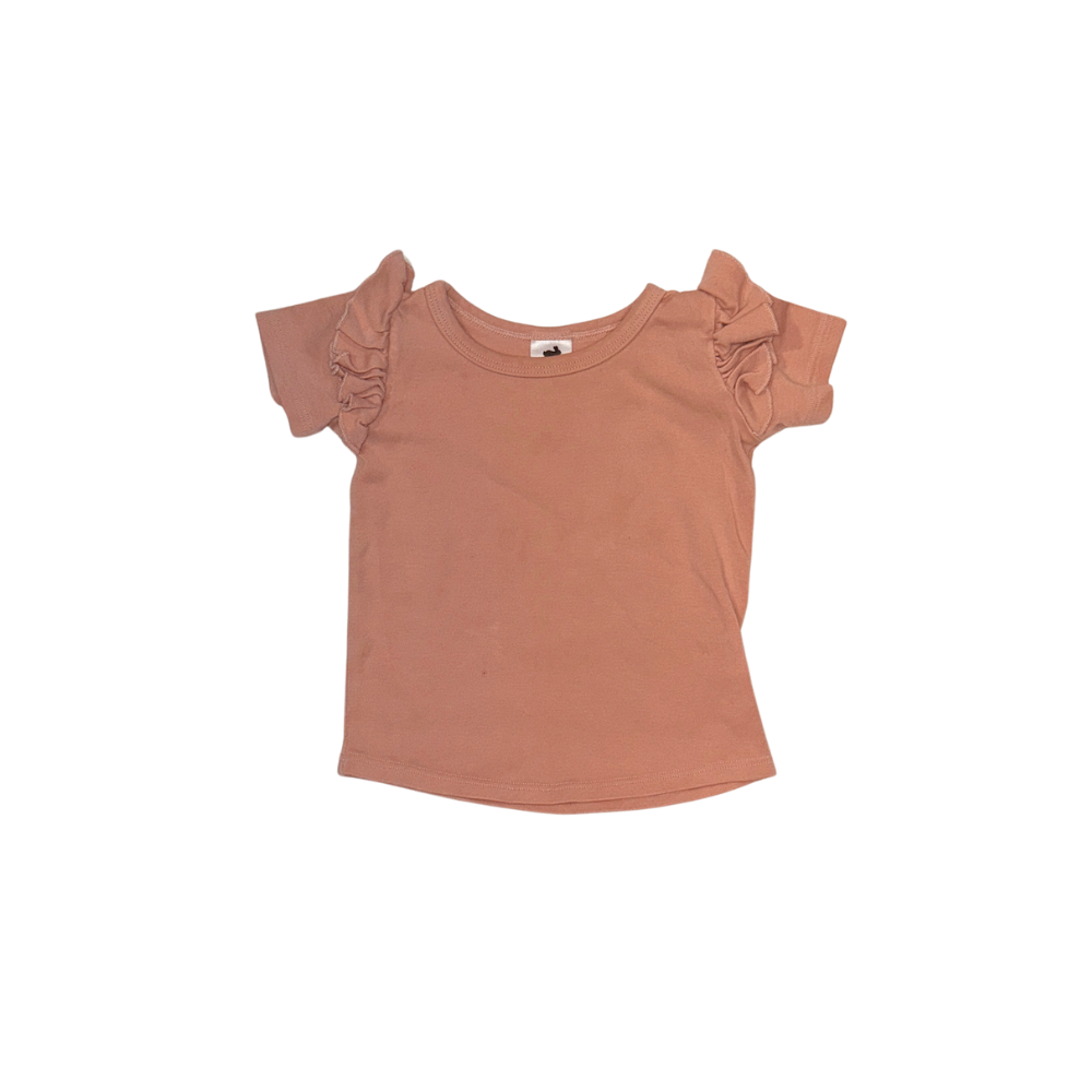 Beige short-sleeve t-shirt | 6-12M