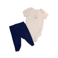 Carter's Sun & Paper Plane Bodysuit & Navy Pants Set | 6M
