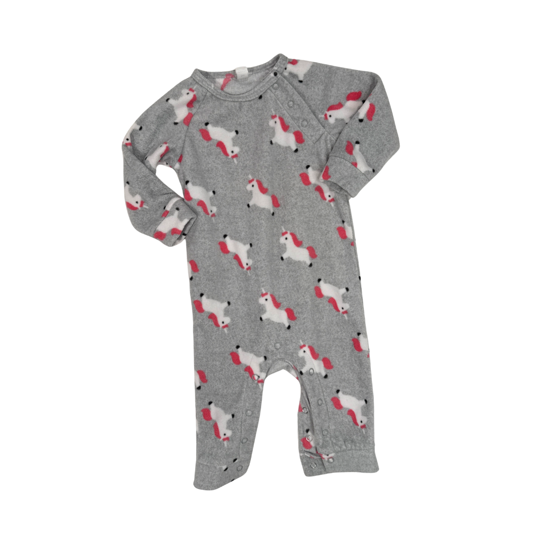 Generic | Onesies | Polar Bear Onesie | Grey | 9M