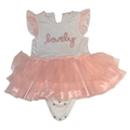 Tutu Lovely onesie dress | 12-18M