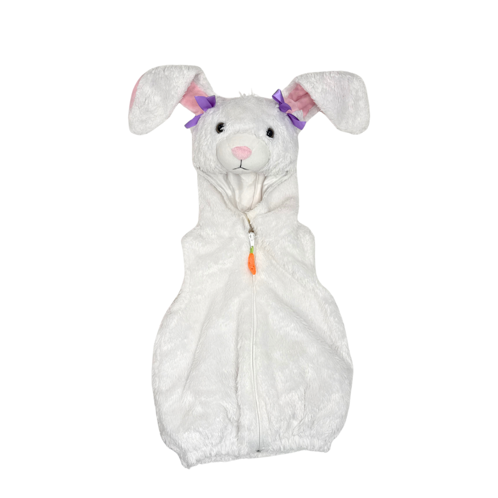 Generic | Winter Clothes | Bunny Hoodie | White | 12M