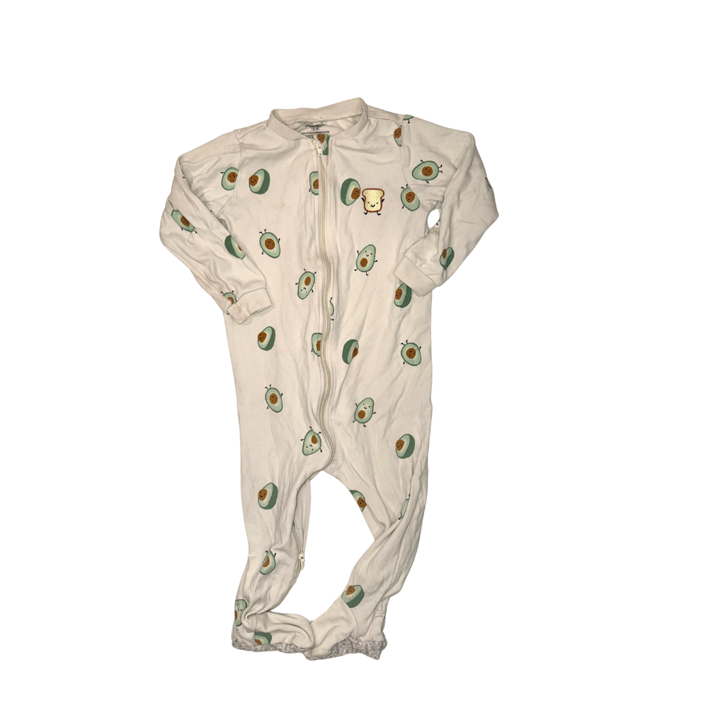 Avocado pattern onesie | 18M