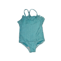 One-piece aqua green swimsuit | 2T