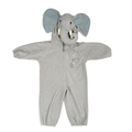 Generic | Winter Clothes | Elephant Snowsuit | Grey | 18-24M