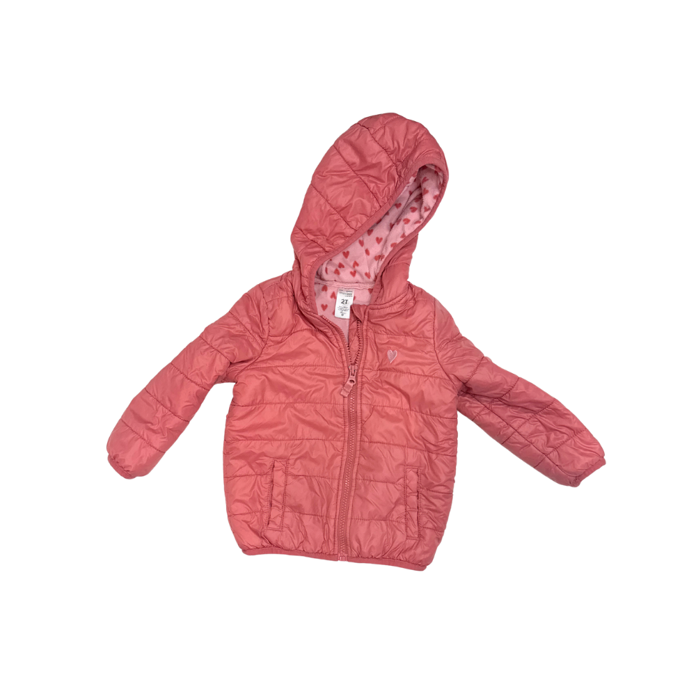 Carter'S | Winter Clothes | Puffy Jacket | Pink | 2T