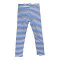 Striped white & blue legging | 3T