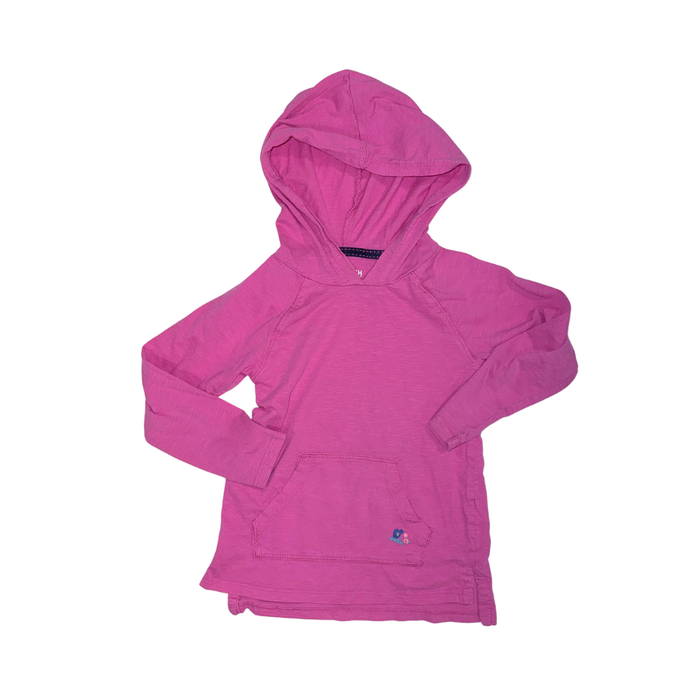 Pink hooded long-sleeve t-shirt | 3T