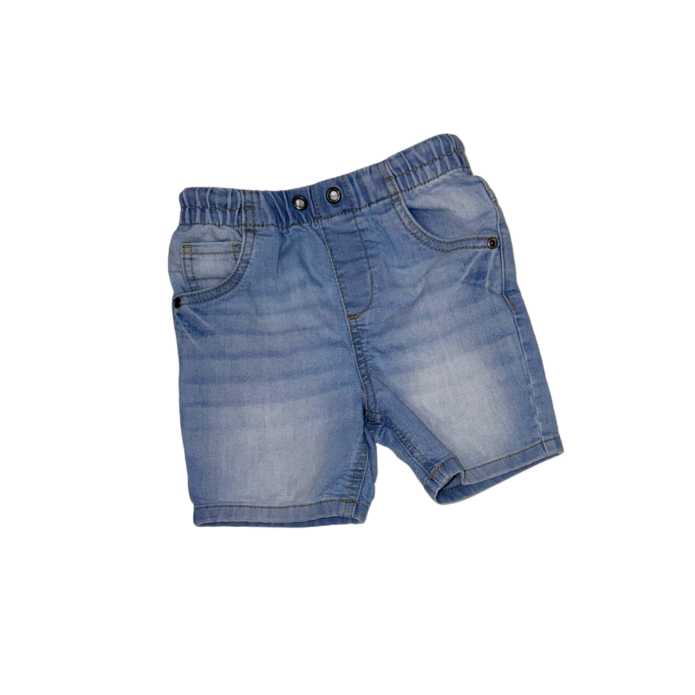 Light blue denim shorts | 3T