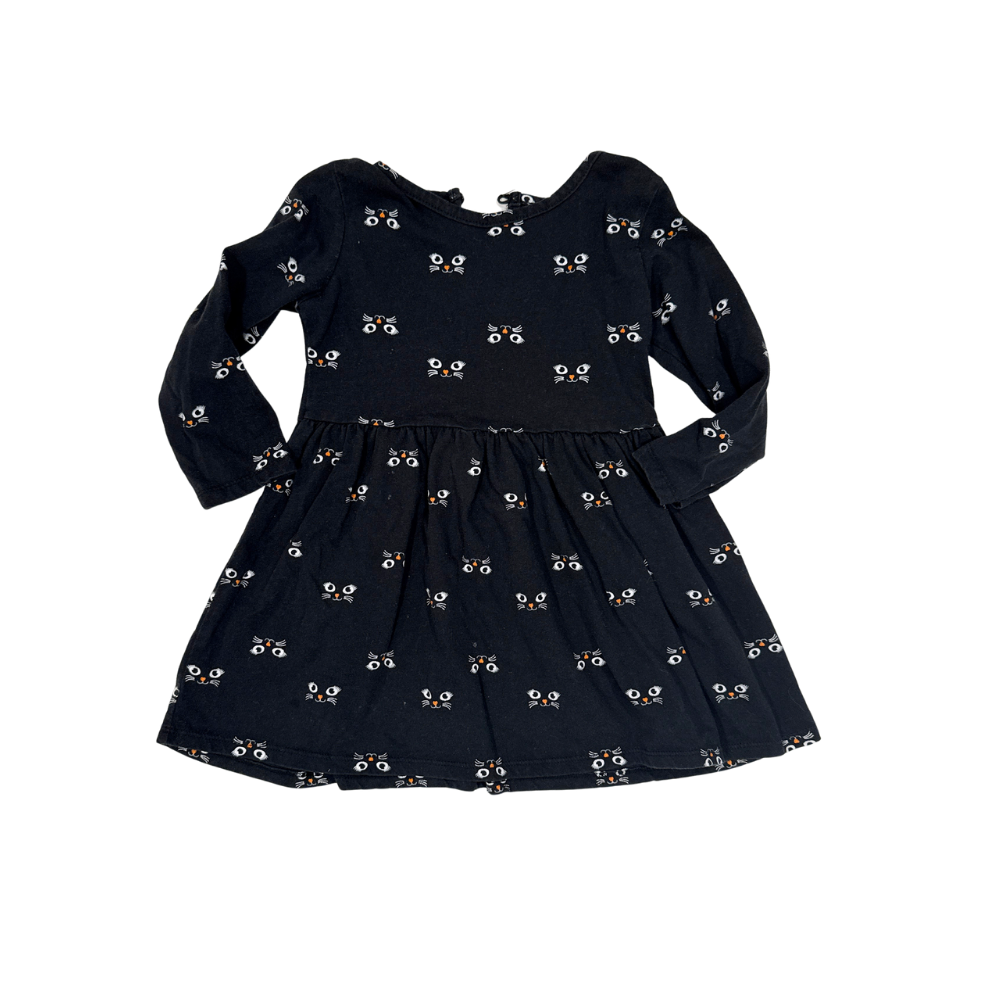 George | Dress | Floral Dress | Black | 3T