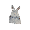 Washed denim white overalls | 4T