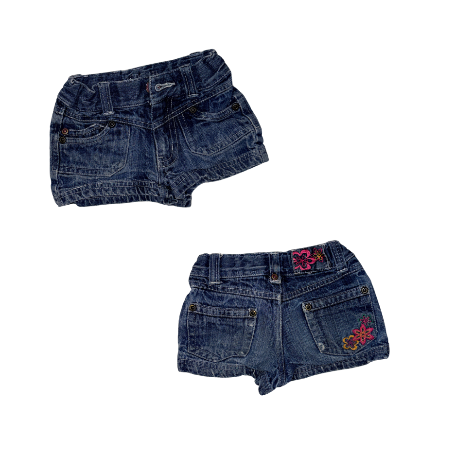 Blue denim shorts | 4T