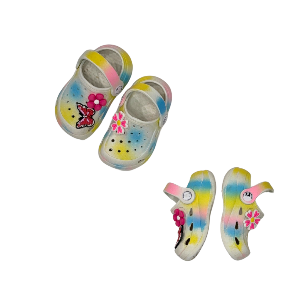 Croc style tie-dye sandal | Toddler 5